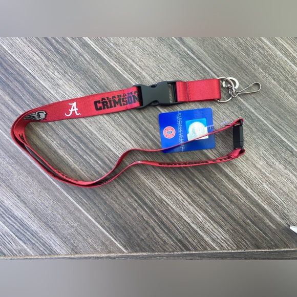Alabama crimson tide lanyard NWT - Picture 1 of 3